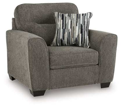 Olten - Living Room Set Stationary Chair & Ottoman by Benchcraft® - Walls Furniture & Mattress