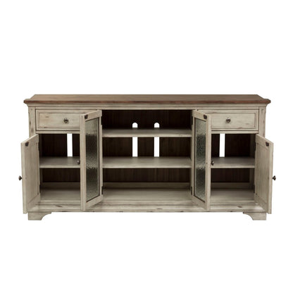Morgan Creek - Entertainment TV Stand - White TV Stands by Liberty Furniture - Walls Furniture & Mattress