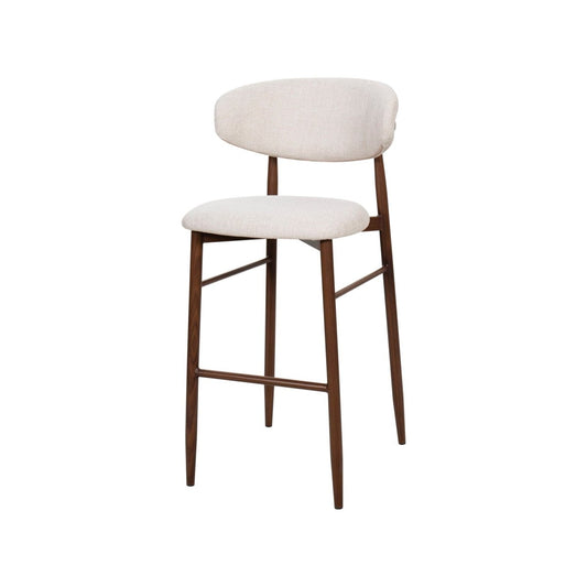 Royce - Bar Chair With Metal Frame (Set of 2) Chair Sets by New Classic - Walls Furniture & Mattress
