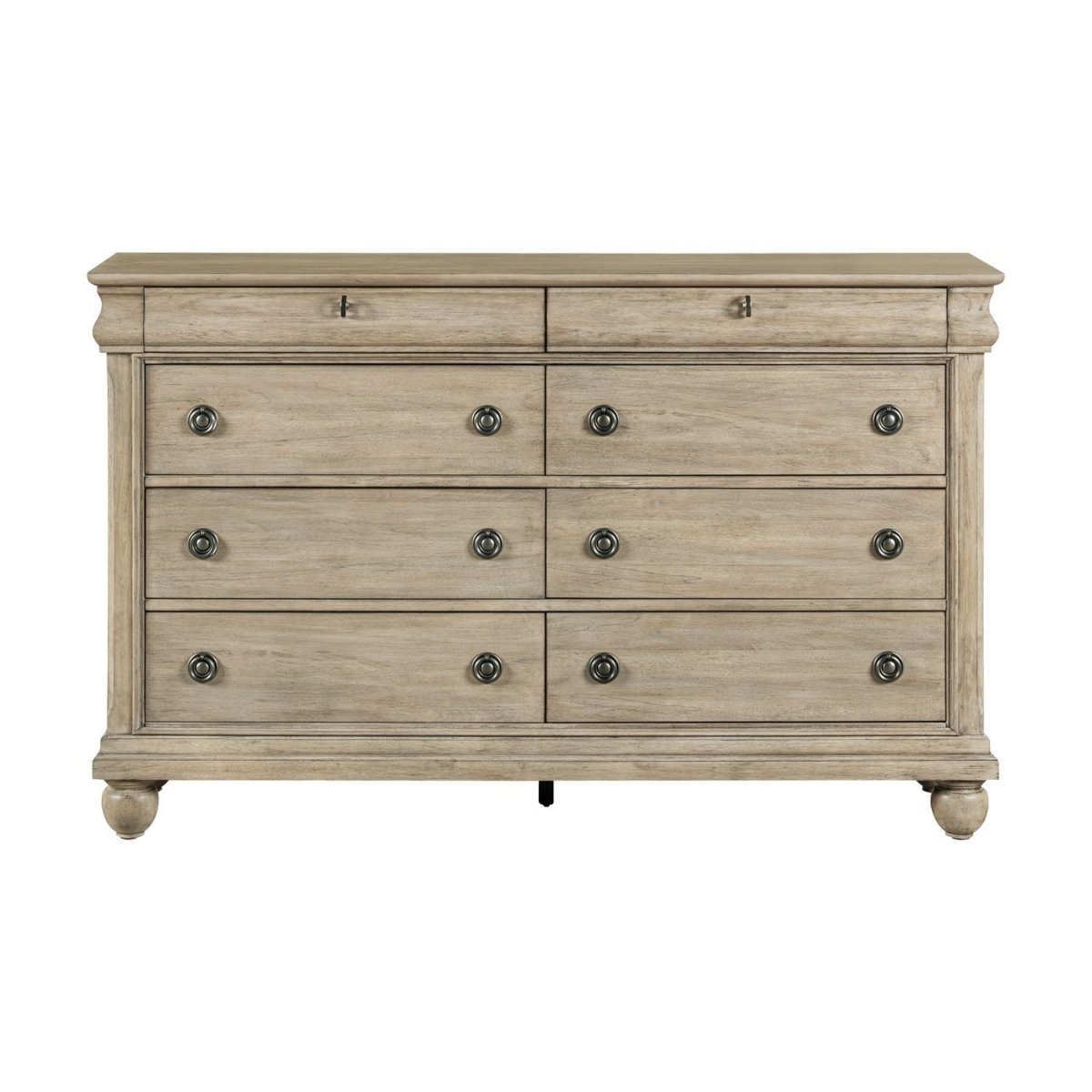 Rustic Traditions - 8 Drawer Dresser Dresser & Mirror by Liberty Furniture - Walls Furniture & Mattress
