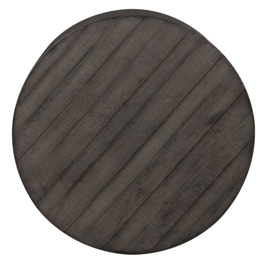 Modern Farmhouse - 3 Piece Table Set - Charcoal - Drum Tables Table Sets by Liberty Furniture - Walls Furniture & Mattress