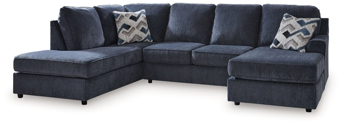 Albar Place - Sectional With Ottoman 3 Piece Living Room Sets by Signature Design by Ashley® - Walls Furniture & Mattress