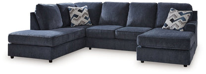 Albar Place - Sectional With Ottoman 3 Piece Living Room Sets by Signature Design by Ashley® - Walls Furniture & Mattress