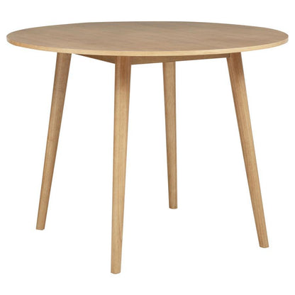 Andrews - Round Dining Table Dining Tables by Coaster Fine Furniture - Walls Furniture & Mattress