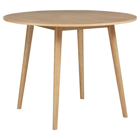Andrews - Round Dining Table Dining Tables by Coaster Fine Furniture - Walls Furniture & Mattress