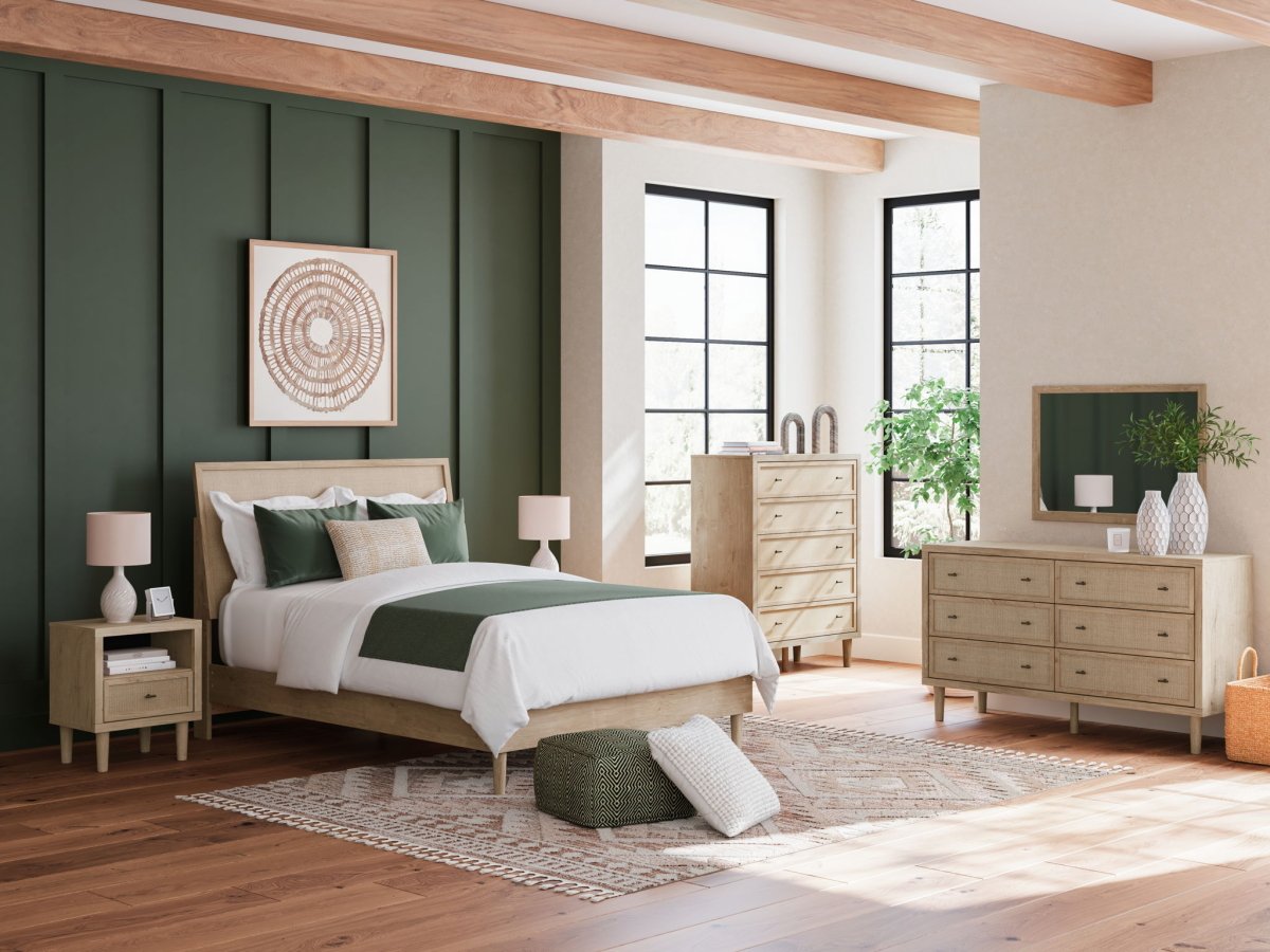 Cielden - Panel Bedroom Set 8 + Piece Bedroom Sets by Signature Design by Ashley® - Walls Furniture & Mattress