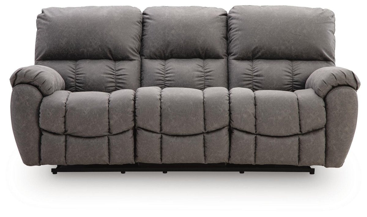 Bakerstein - Power Recline Sofa With Adjustable Headrest - Galaxy Reclining Sofas by Signature Design by Ashley® - Walls Furniture & Mattress