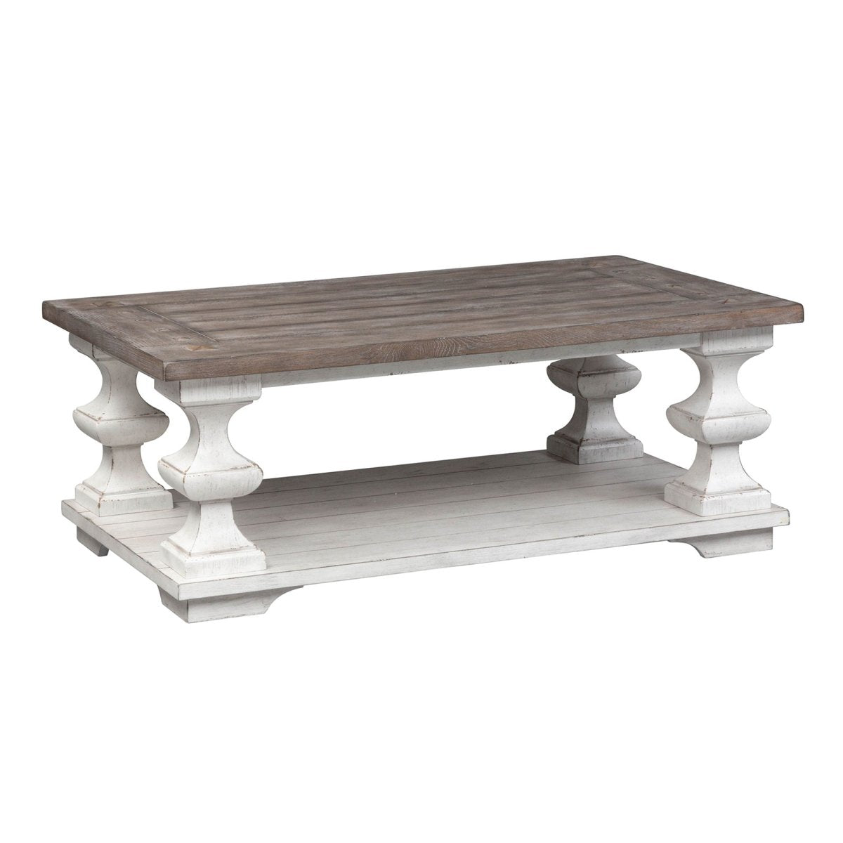 Sedona - 3 Piece Table Set - White Table Sets by Liberty Furniture - Walls Furniture & Mattress