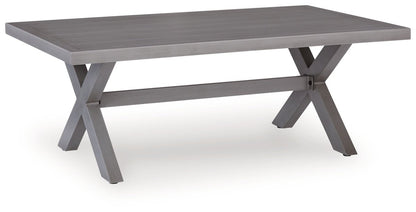 Half Moon Beach - Rectangular Cocktail Table - Gray Coffee Tables by Signature Design by Ashley® - Walls Furniture & Mattress