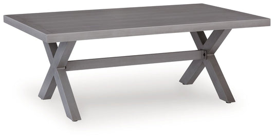 Half Moon Beach - Rectangular Cocktail Table - Gray Coffee Tables by Signature Design by Ashley® - Walls Furniture & Mattress