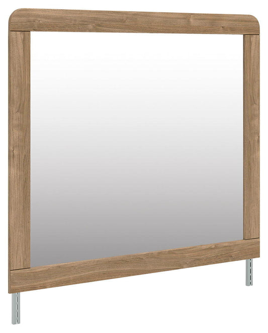 Gramburg - Bedroom Mirror - Warm Natural Brown Mirrors by Signature Design by Ashley® - Walls Furniture & Mattress