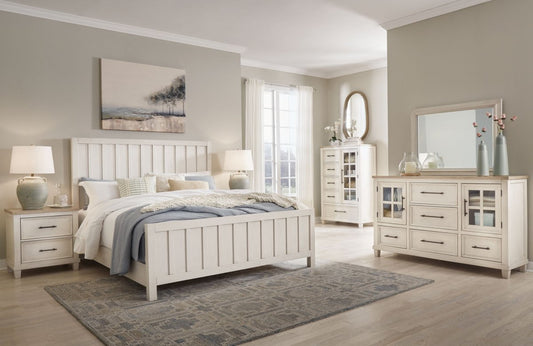 Shaybrock - Panel Bedroom Set 5 Piece Bedroom Sets by Benchcraft® - Walls Furniture & Mattress