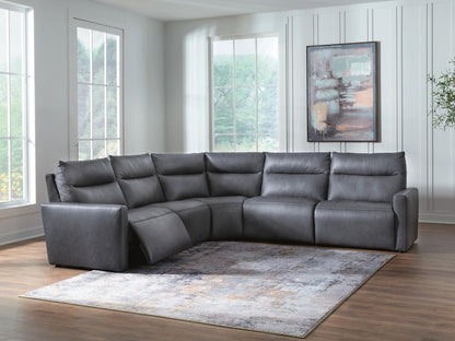 ModZ - Power Reclining Sectional Reclining Sectionals by Benchcraft® - Walls Furniture & Mattress
