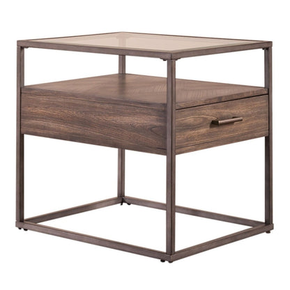 Jamestown - End Table - Tobacco End Tables by Liberty Furniture - Walls Furniture & Mattress