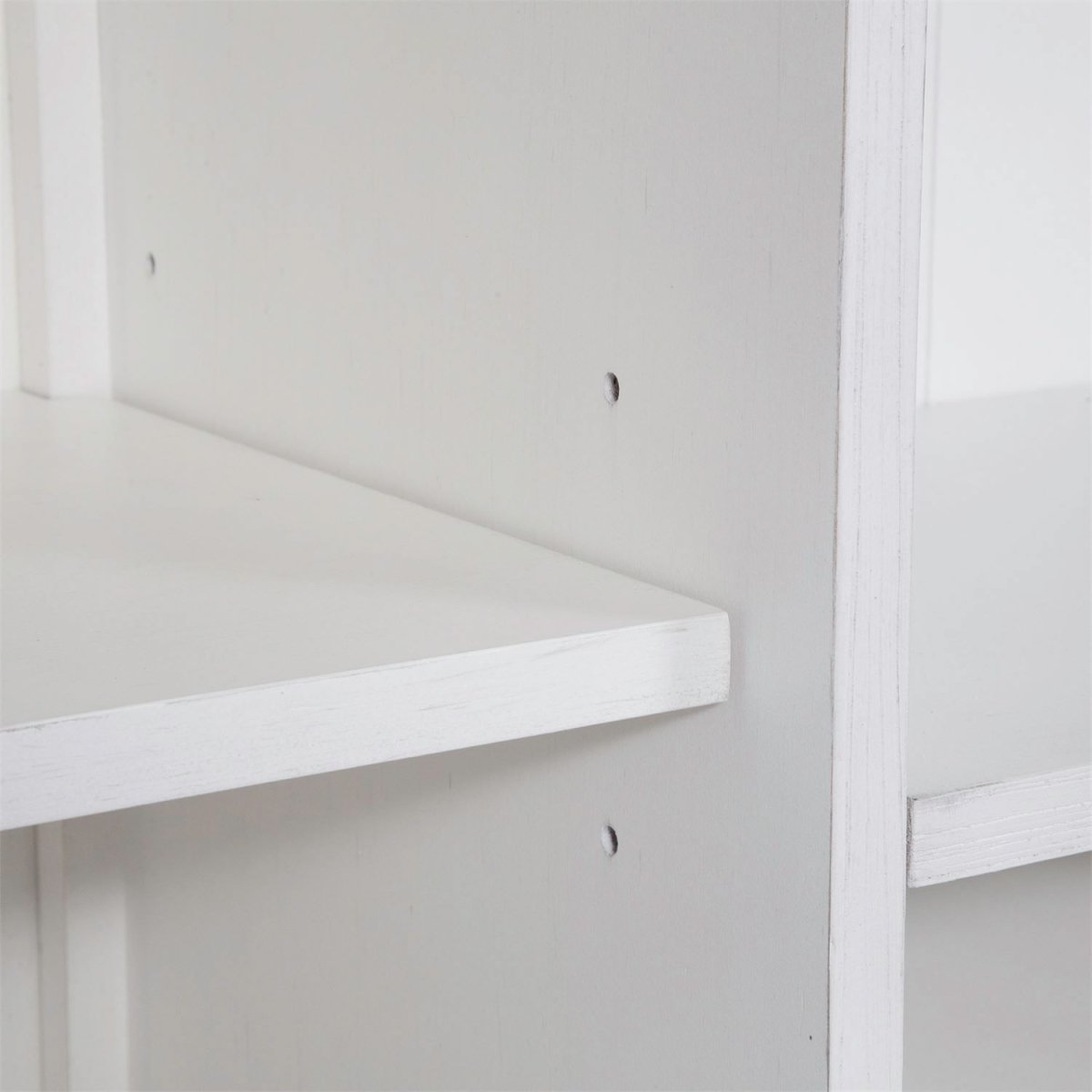 Allyson Park - Credenza & Hutch - Wirebrushed White / Charcoal Credenzas & Hutches by Liberty Furniture - Walls Furniture & Mattress