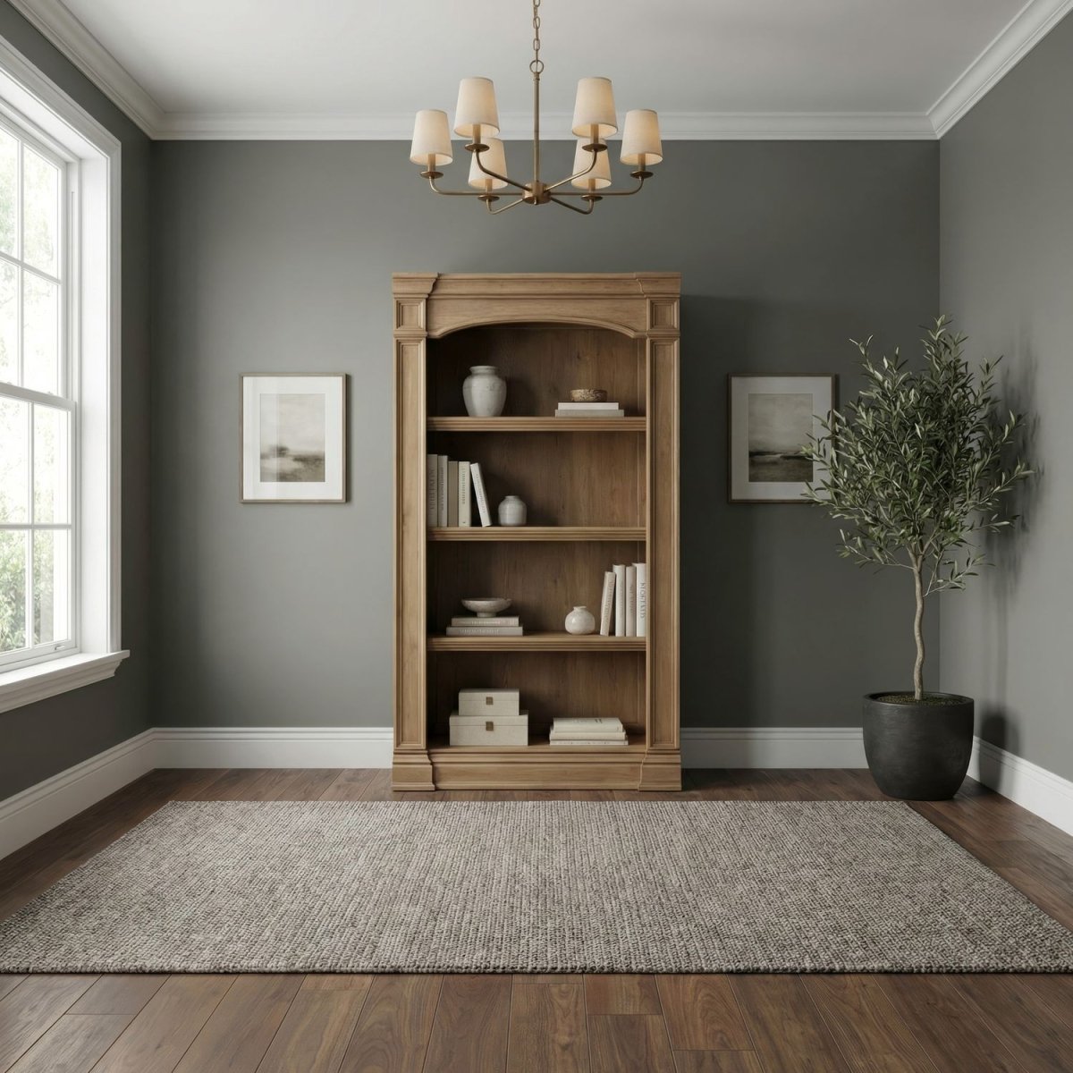 Reynolda - Bunching Bookcase - Camel Beige Standard Bookcases by Liberty Furniture - Walls Furniture & Mattress