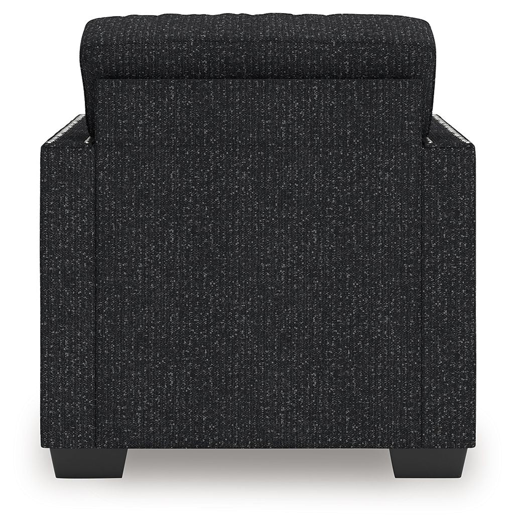 Jasmine Peaks - Living Room Set Stationary Chair & Ottoman by Benchcraft® - Walls Furniture & Mattress