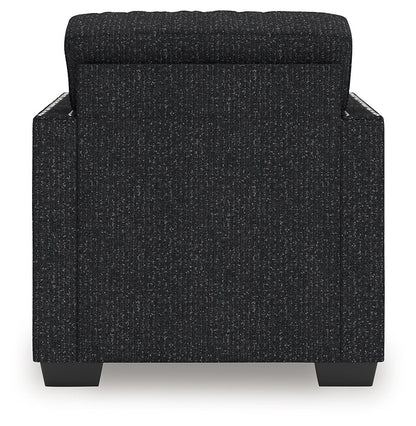 Jasmine Peaks - Living Room Set Stationary Chair & Ottoman by Benchcraft® - Walls Furniture & Mattress
