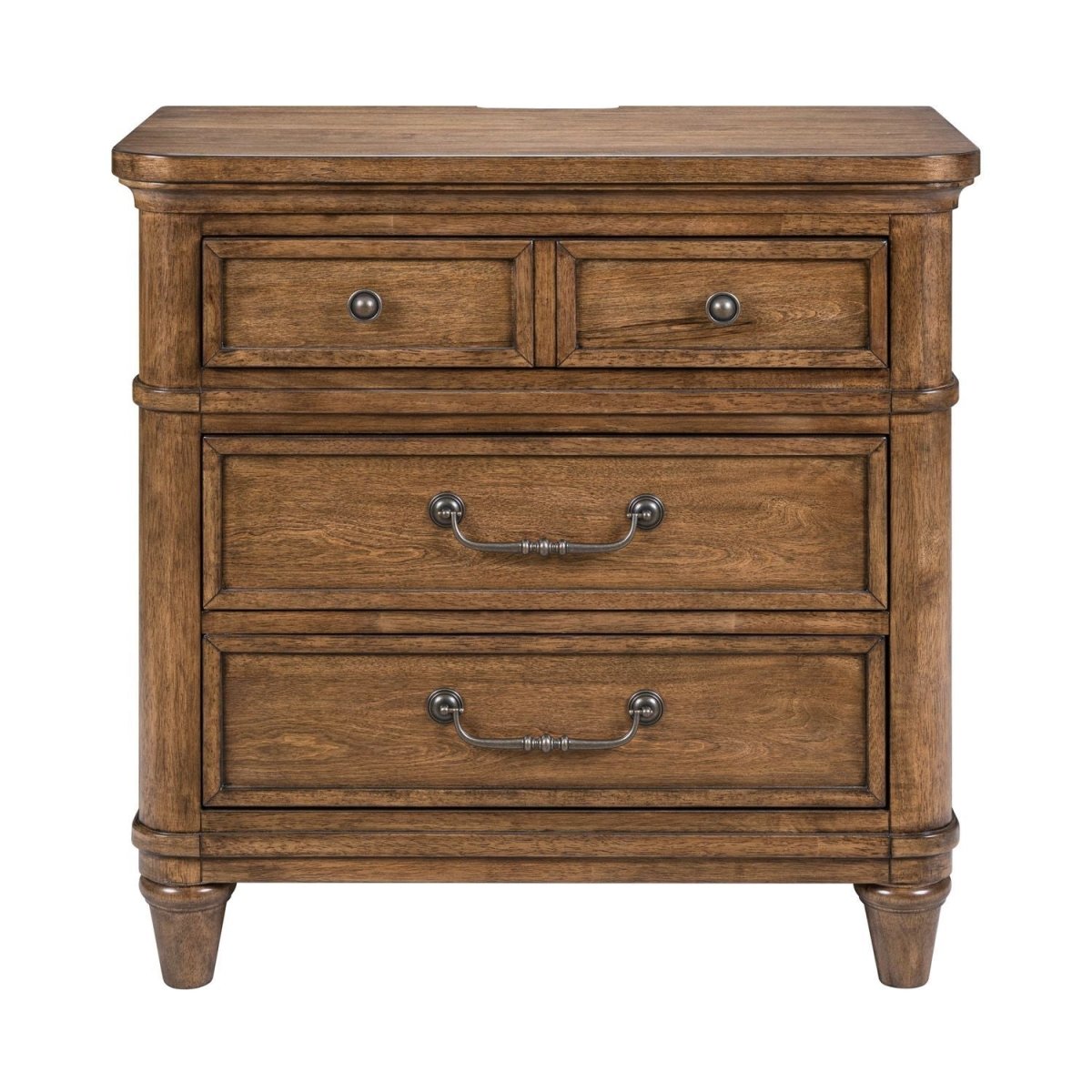 Harrison Heights - Nightstand With Charging Station - Sienna Nightstands w/ Charging Stations by Liberty Furniture - Walls Furniture & Mattress