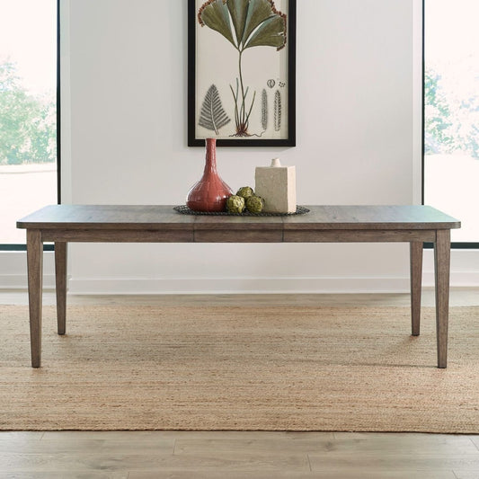 Sheridan Pointe - Rectangular Leg Table - Vintage Natural Dining Tables with Extensions by Liberty Furniture - Walls Furniture & Mattress