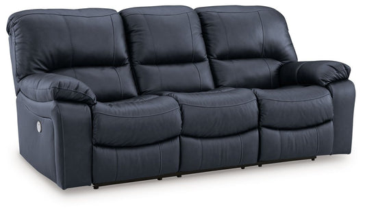 Leesworth - 3 Pc. - Power Reclining Sofa, Power Reclining Loveseat, Power Rocker Recliner - Ocean 3 Piece Living Room Sets by Signature Design by Ashley® - Walls Furniture & Mattress