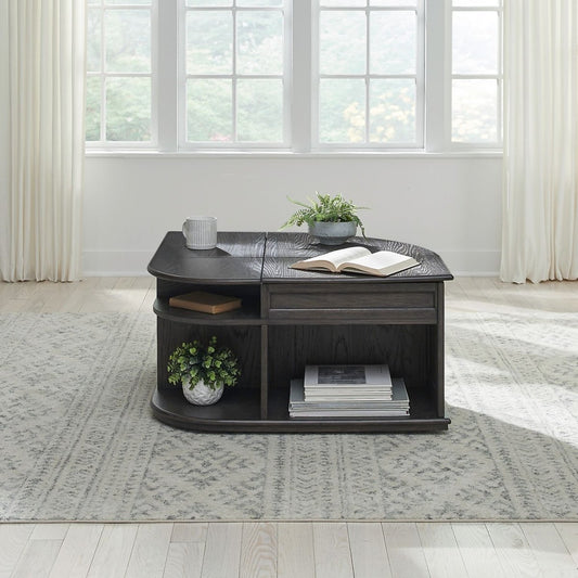 Wallace - Cocktail Table - Brown Cocktail Tables by Liberty Furniture - Walls Furniture & Mattress