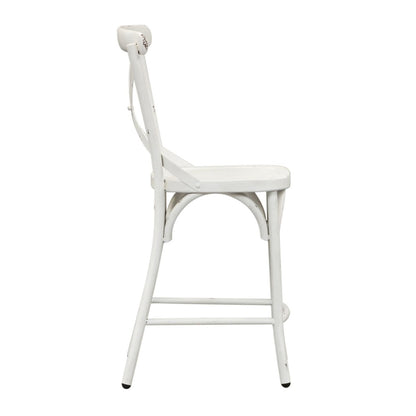 Vintage Series - X Back Counter Chair Counter Chairs by Liberty Furniture - Walls Furniture & Mattress
