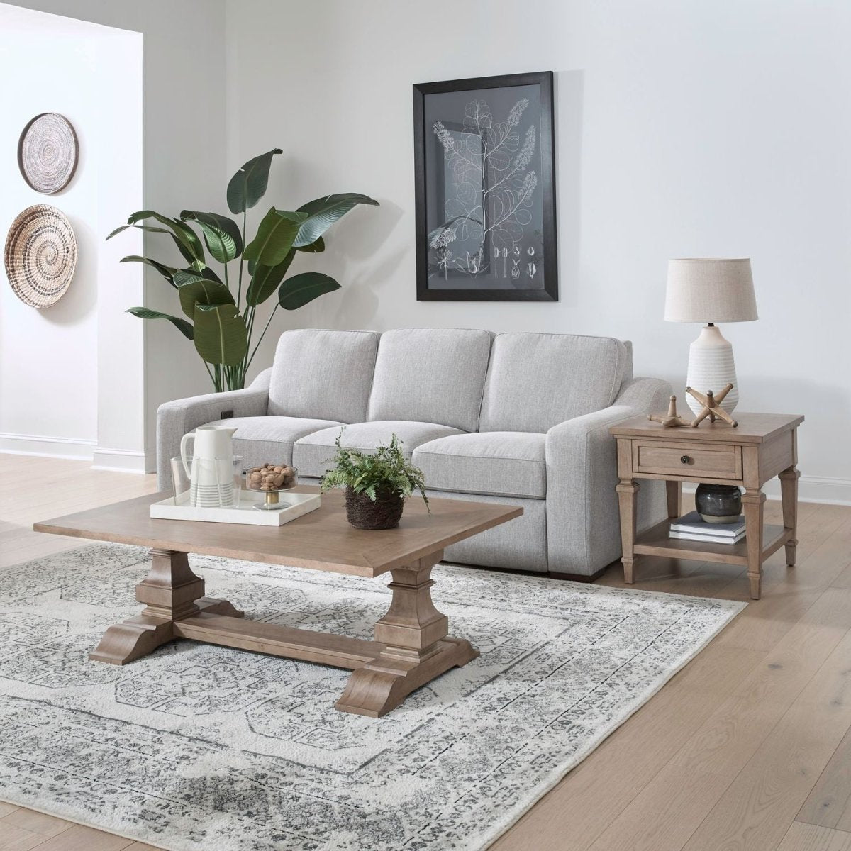Haven Hills - 3 Piece Table Set - Camel Beige Table Sets by Liberty Furniture - Walls Furniture & Mattress