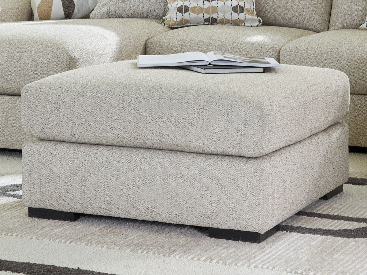 LaureLGrove - Pebble - Oversized Accent Ottoman Accent Ottomans by Benchcraft® - Walls Furniture & Mattress