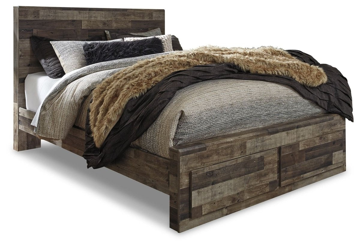 Derekson - Panel Bed Storage Beds by Benchcraft® - Walls Furniture & Mattress