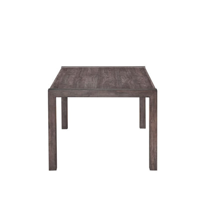 Modern Edge - Rectangular Leg Table - Brown Dining Tables by Liberty Furniture - Walls Furniture & Mattress