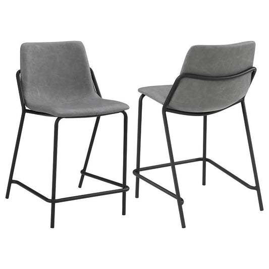 Earnest - Upholstered Chair (Set of 2) Stool Sets by CoasterEveryday - Walls Furniture & Mattress