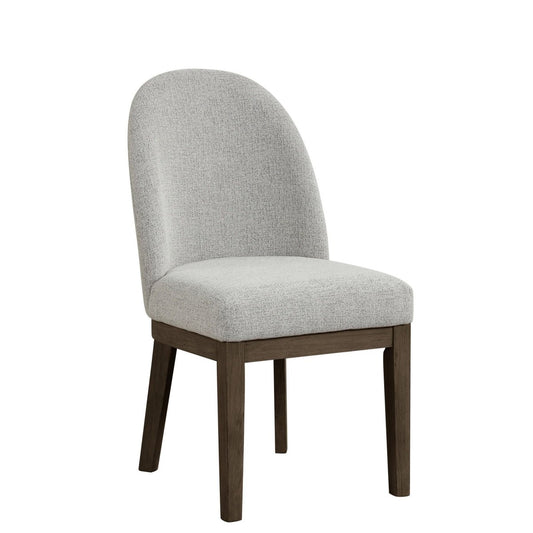 Essence - Upholstered Curved Back Chair Side Chairs by New Classic - Walls Furniture & Mattress