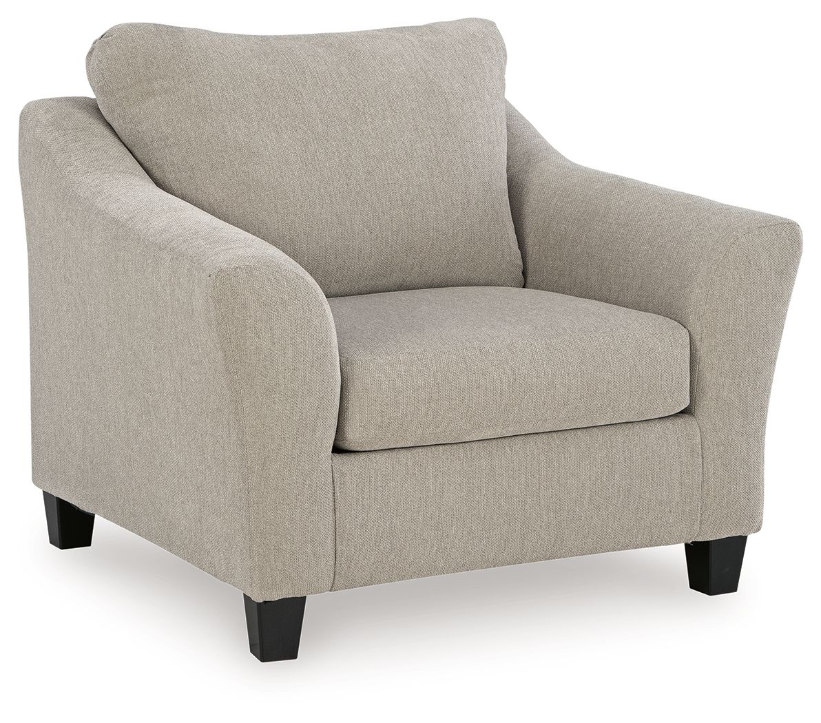 Willarae - 2 Pc. - Chair And A Half, Ottoman - Taupe Stationary Chair & Ottoman by Benchcraft® - Walls Furniture & Mattress