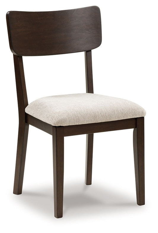 Mallenette - Merlot - Dining Upholstered Side Chair (Set of 2) Chair Sets by Signature Design by Ashley® - Walls Furniture & Mattress