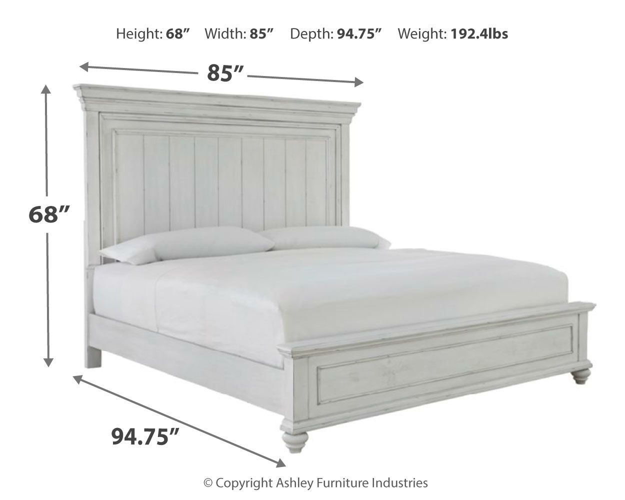 Kanwyn - Panel Bed Panel Beds by Benchcraft® - Walls Furniture & Mattress