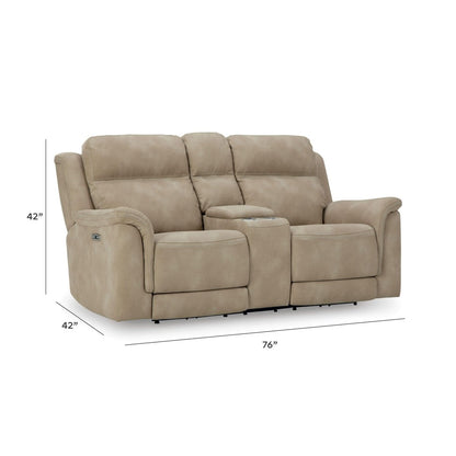 Next-Gen Durapella - Reclining Power Loveseat With Console Reclining Loveseats by Signature Design by Ashley® - Walls Furniture & Mattress