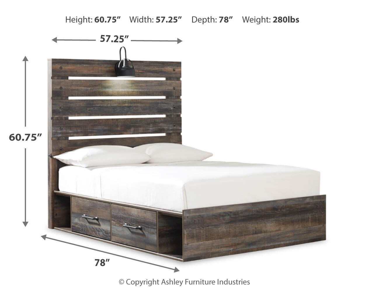 Drystan - Panel Bed Storage Beds by Signature Design by Ashley® - Walls Furniture & Mattress