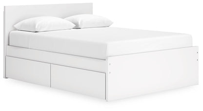 Onita - Panel Platform Bed With Storage