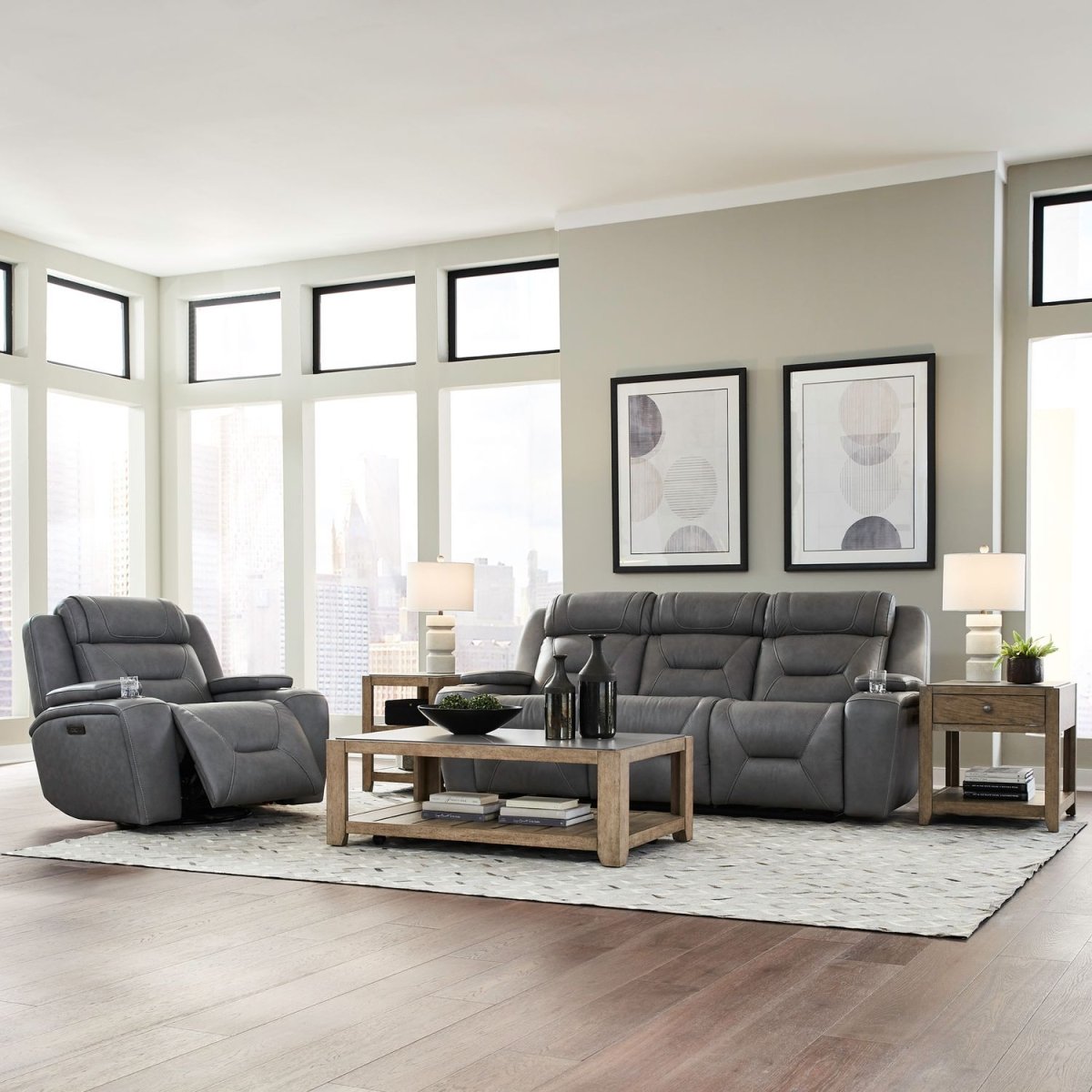Chapman - Sofa Set Reclining Sofas & Loveseats by Liberty Furniture - Walls Furniture & Mattress