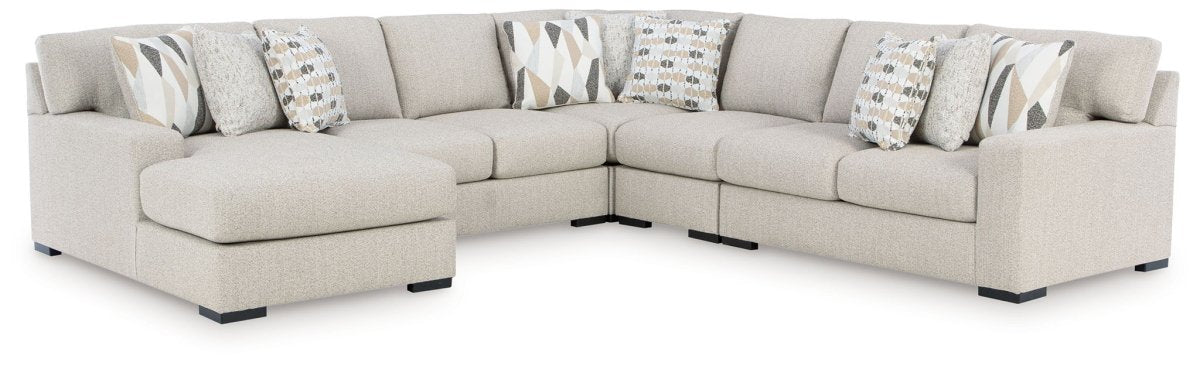 LaureLGrove - Sectional Stationary Sectionals by Benchcraft® - Walls Furniture & Mattress