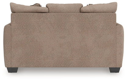Triston - Peaks - Suede - Loveseat Stationary Loveseats by Benchcraft® - Walls Furniture & Mattress