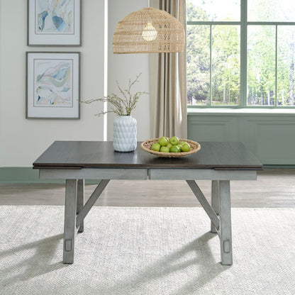 Newport - Trestle Table - Dark Gray Dining Tables by Liberty Furniture - Walls Furniture & Mattress