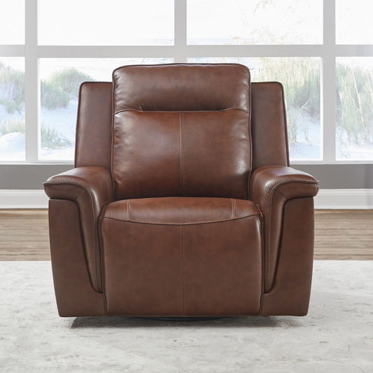 Avery - SG Recliner P2 - Cognac Reclining Chairs by Liberty Furniture - Walls Furniture & Mattress