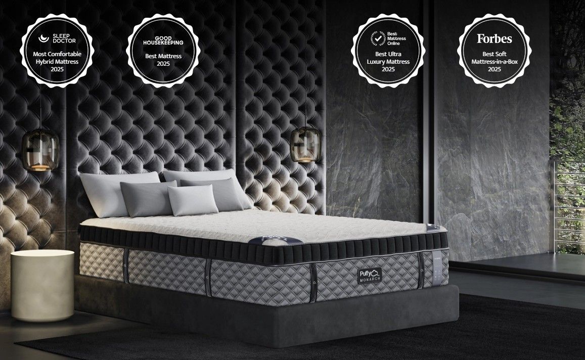 Puffy Monarch Queen Mattress Hybrid Hybrid Mattresses by Puffy - Walls Furniture & Mattress