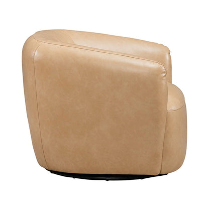 Donovan - Upholstered Swivel Accent Chair - Tan Swivel Chairs by Liberty Furniture - Walls Furniture & Mattress