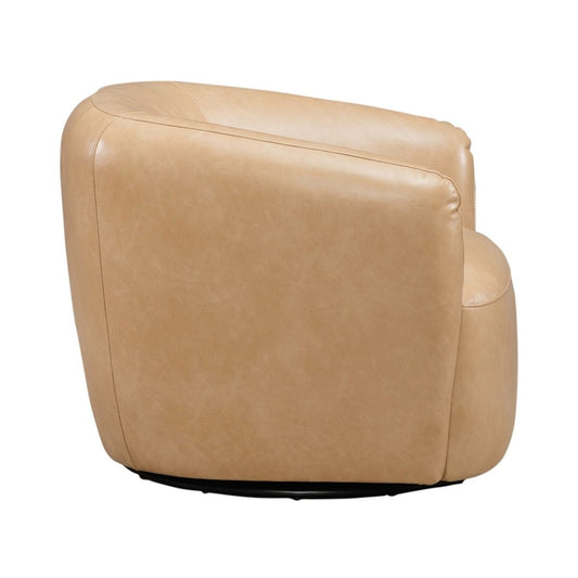 Donovan - Upholstered Swivel Accent Chair - Tan Swivel Chairs by Liberty Furniture - Walls Furniture & Mattress