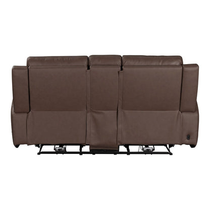 Beckham - Loveseat With Console P2 & ZG - Brown Reclining Loveseats by Liberty Furniture - Walls Furniture & Mattress