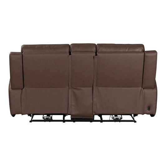 Beckham - Loveseat With Console P2 & ZG - Brown Reclining Loveseats by Liberty Furniture - Walls Furniture & Mattress
