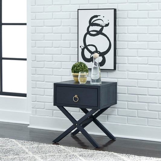 East End - 1 Drawer Accent Table Accent Tables by Liberty Furniture - Walls Furniture & Mattress